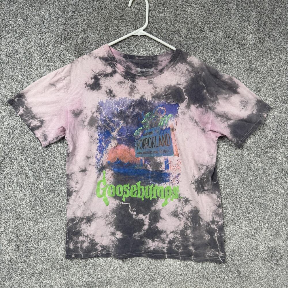 Goosebumps Horrorland Shirt Large Spooky Halloween Streetwear Gorpcore Hippie